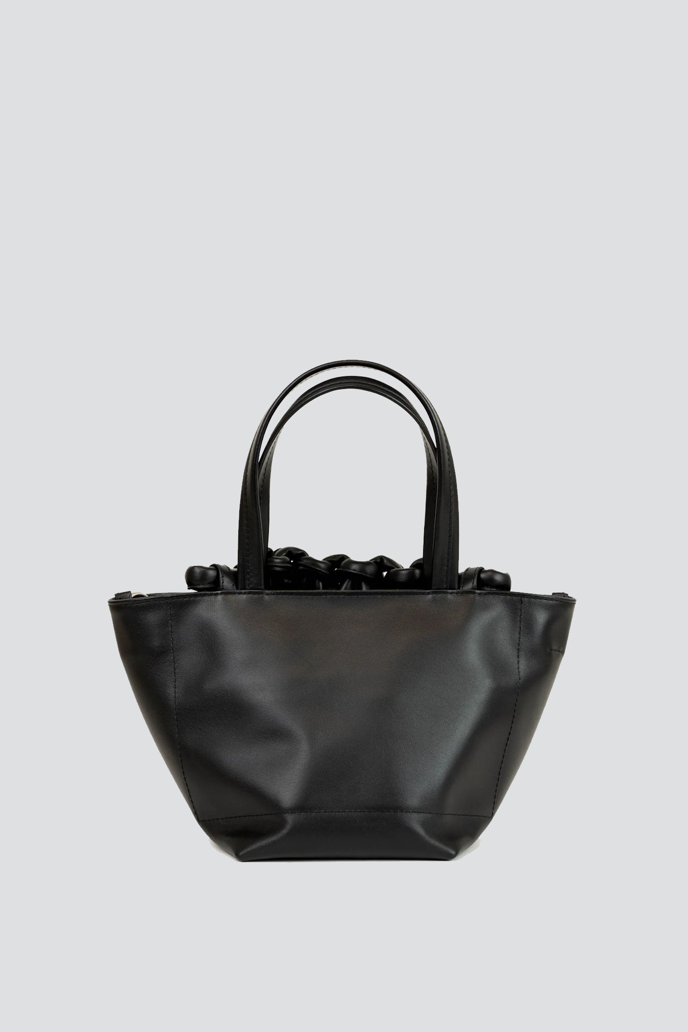 Black Leather Pazar Chisai Tote